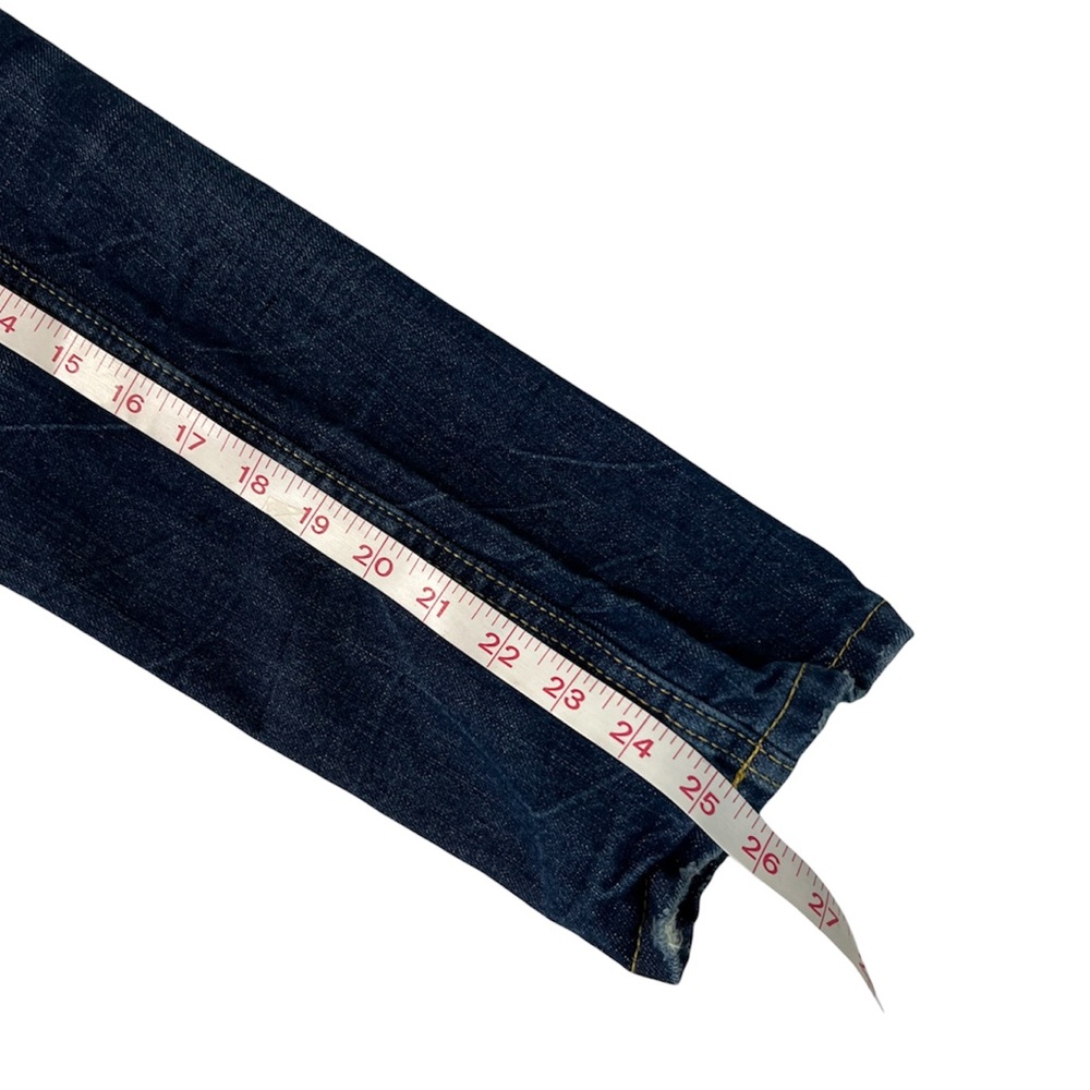 LEVIS 502 Regular Taper W25 L25 Distressed Jeans - Picture 6 of 10